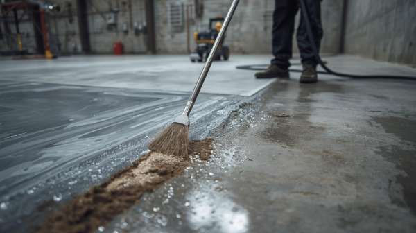 Acid Etching Industrial Floors Toronto | GLI Epoxy Flooring